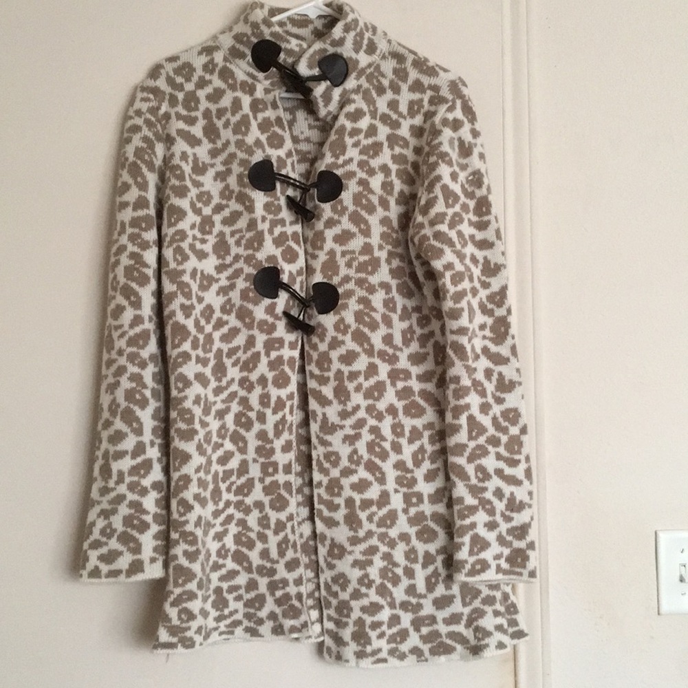 Cheetah sweater